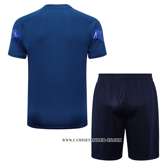 Chandal del Italia 22-23 Manga Corta Azul - Pantalon Corto